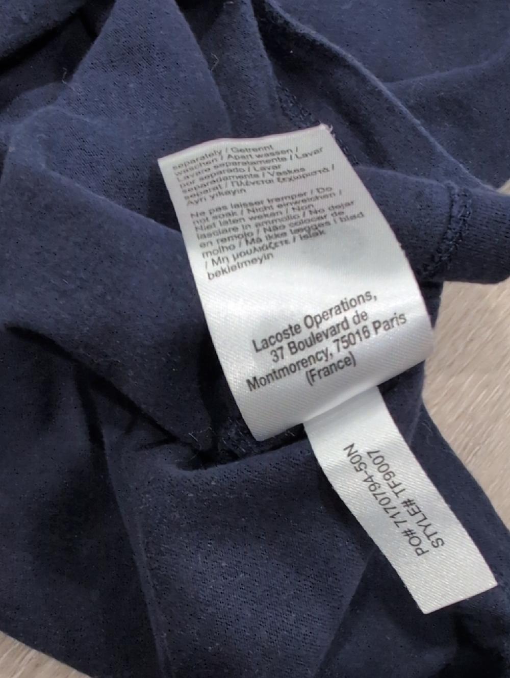 Lacoste Long Sleeve T - Picture 4 of 7